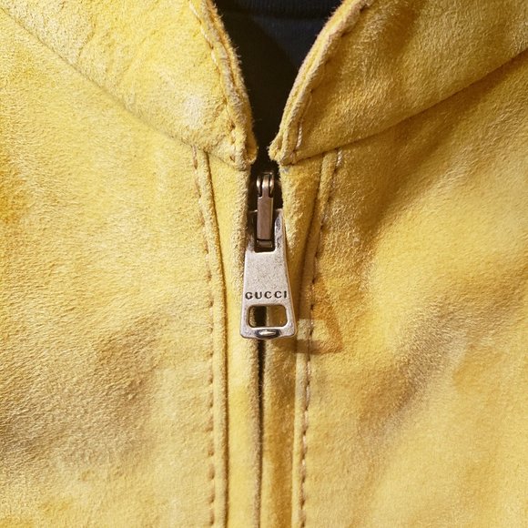 Gucci Suede Bomber Jacket - Picture 8 of 16